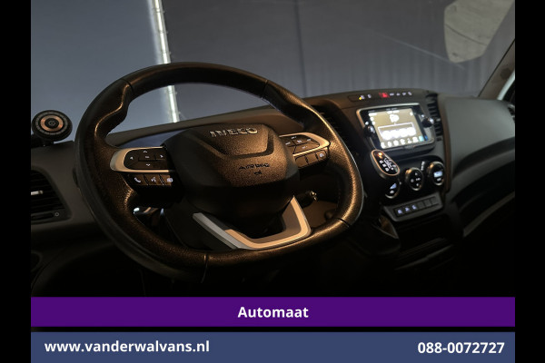 Iveco Daily 35S14V 136pk Automaat 3500kg Trekhaak L2H2 Euro6 Airco | Navigatie | LED | Cruisecontrol Chauffeursstoel, Camera | Bijrijdersbank