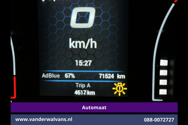 Iveco Daily 35S14V 136pk Automaat 3500kg Trekhaak L2H2 Euro6 Airco | Navigatie | LED | Cruisecontrol Chauffeursstoel, Camera | Bijrijdersbank
