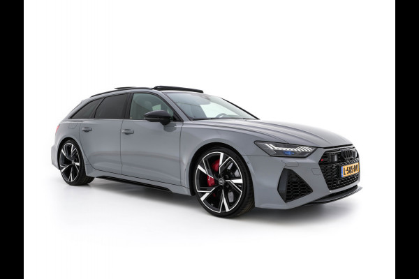 Audi RS6 Avant TFSI Quattro ! FULL-OPTIONS ! (INCL-BTW) Aut. *CERAMIC-BREAKS | VALCONA-LUXURY-LEATHER | HEAD-UP | LASER-LIGHT | BANG&OLUFSEN-ADVANCED | SOFT-CLOSE | ADAPTIVE-CRUISE | BLINDSPOT | TOP-VIEW | MEMORY-PACK | DAB+ | ...