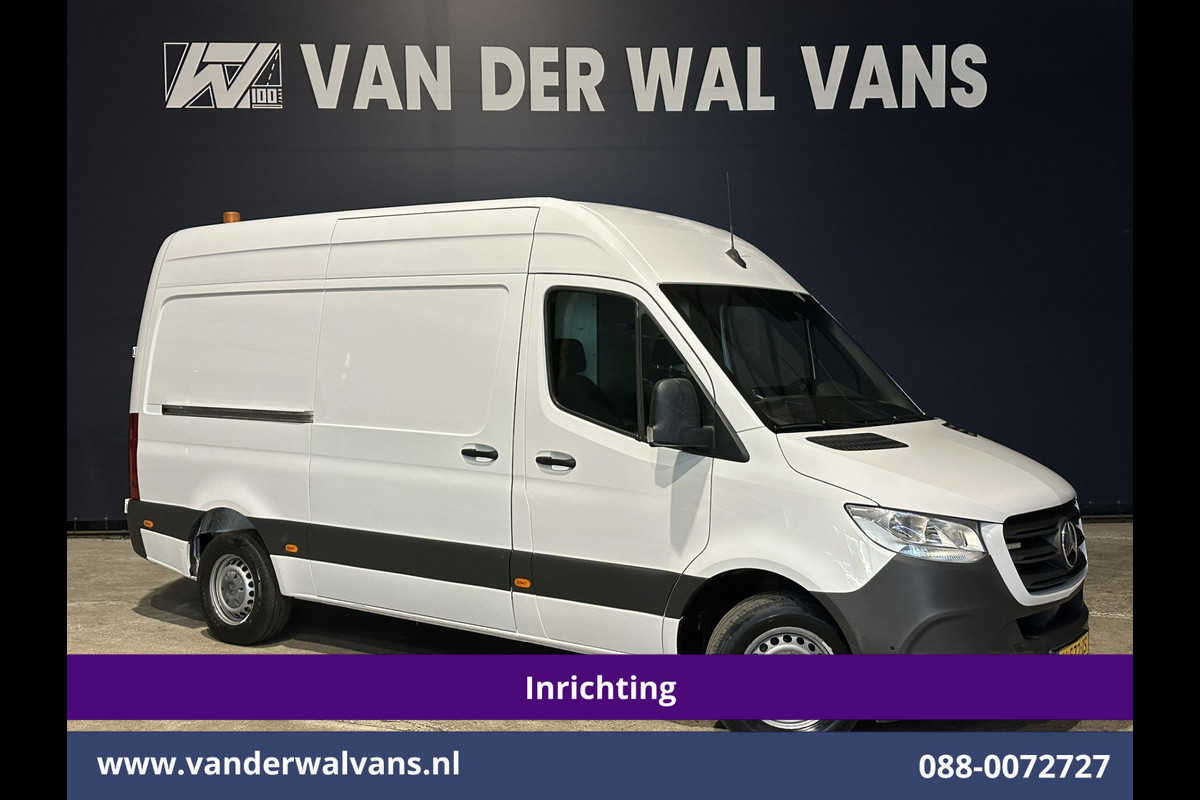 Mercedes-Benz Sprinter 316 CDI 164pk L2H2 inrichting Euro6 Airco | Camera | 3500kg Trekhaak | Apple Carplay Android Auto, Cruiscontrol, Parkeersensoren