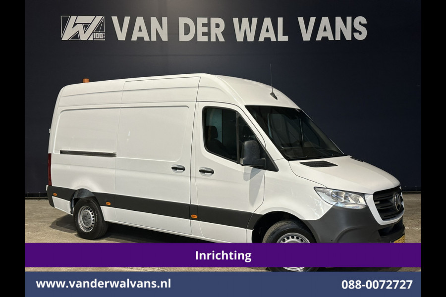 Mercedes-Benz Sprinter 316 CDI 164pk L2H2 inrichting Euro6 Airco | Camera | 3500kg Trekhaak | Apple Carplay Android Auto, Cruiscontrol, Parkeersensoren