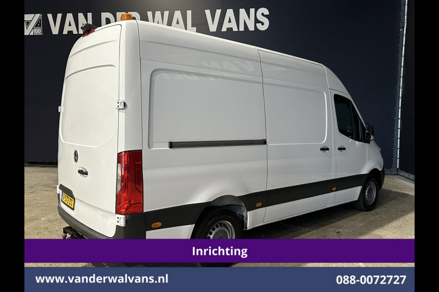 Mercedes-Benz Sprinter 316 CDI 164pk L2H2 inrichting Euro6 Airco | Camera | 3500kg Trekhaak | Apple Carplay Android Auto, Cruiscontrol, Parkeersensoren