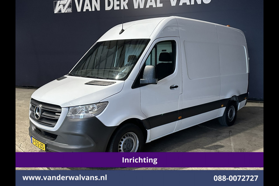 Mercedes-Benz Sprinter 316 CDI 164pk L2H2 inrichting Euro6 Airco | Camera | 3500kg Trekhaak | Apple Carplay Android Auto, Cruiscontrol, Parkeersensoren