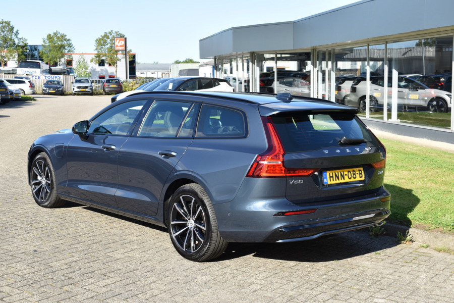 Volvo V60 T6 350PK Plug-in hybrid AWD Plus Dark H&K | Trekhaak | 360 Camera | ACC | Stoel-Stuur verwarming