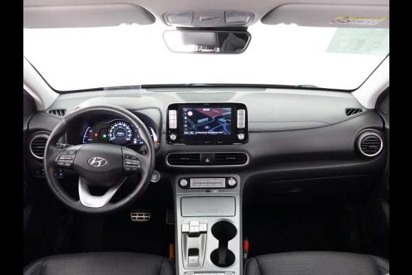 Hyundai Kona EV PREMIUM 204 PK ACCU 94% BEREIK TOT 547 KM! 64Kwh. LEER. NAVI. KEYLESS. FULL OPTION. GARANTIE TOT 2029*