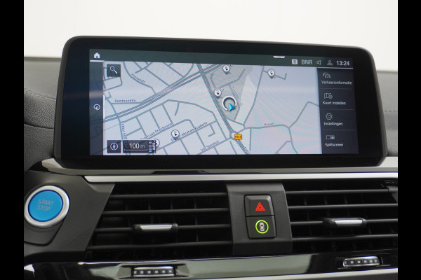 BMW iX3 High Executive 80kWh Leder Adap.Cruise Apple Carplay Android Auto Navi Ecc 360°Camera Panoramaschuifdak Harman&Kardon®SurroundSo Stoelverwarming Parkeer+Achteruitrij assistent Led Origineel Nederlandse Auto Zeer compleet!