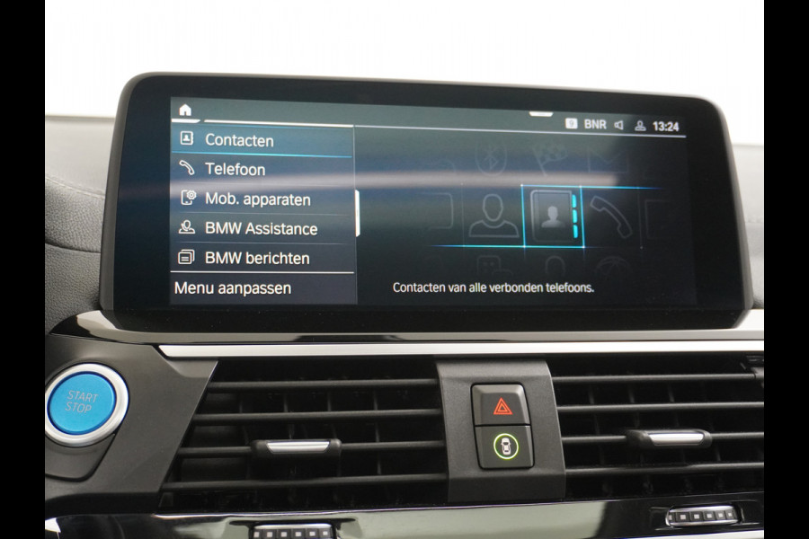 BMW iX3 High Executive 80kWh Leder Adap.Cruise Apple Carplay Android Auto Navi Ecc 360°Camera Panoramaschuifdak Harman&Kardon®SurroundSo Stoelverwarming Parkeer+Achteruitrij assistent Led Origineel Nederlandse Auto Zeer compleet!