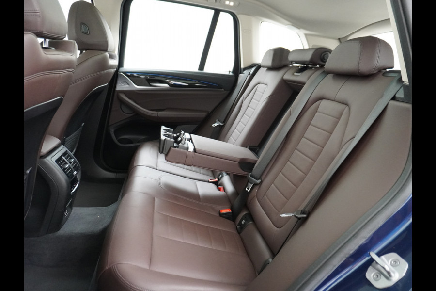 BMW iX3 High Executive 80kWh Leder Adap.Cruise Apple Carplay Android Auto Navi Ecc 360°Camera Panoramaschuifdak Harman&Kardon®SurroundSo Stoelverwarming Parkeer+Achteruitrij assistent Led Origineel Nederlandse Auto Zeer compleet!