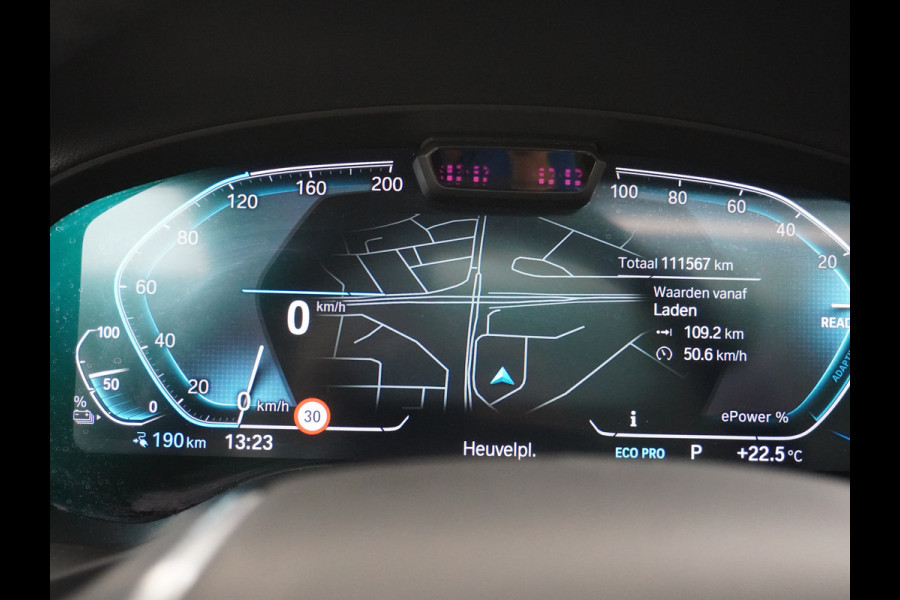 BMW iX3 High Executive 80kWh Leder Adap.Cruise Apple Carplay Android Auto Navi Ecc 360°Camera Panoramaschuifdak Harman&Kardon®SurroundSo Stoelverwarming Parkeer+Achteruitrij assistent Led Origineel Nederlandse Auto Zeer compleet!