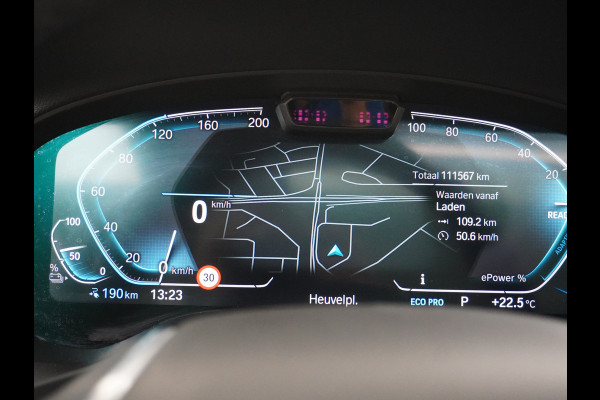 BMW iX3 High Executive 80kWh Leder Adap.Cruise Apple Carplay Android Auto Navi Ecc 360°Camera Panoramaschuifdak Harman&Kardon®SurroundSo Stoelverwarming Parkeer+Achteruitrij assistent Led Origineel Nederlandse Auto Zeer compleet!