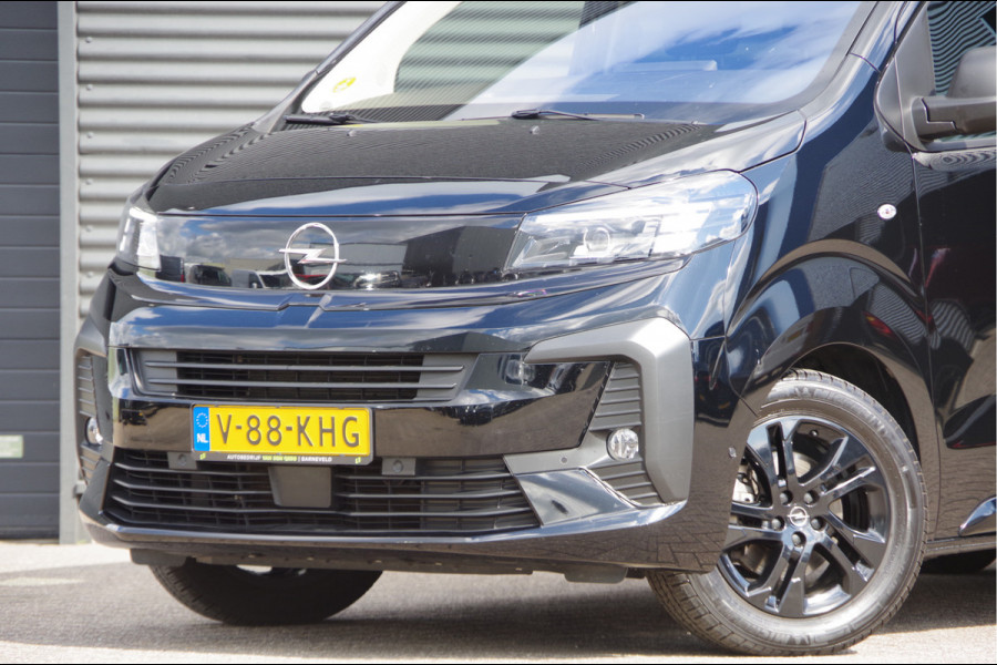 Opel Vivaro 2.0 L3 AUT. DC-5/6P, FACELIFT! LED, TREKHAAK, ADAPT. CRUISE, VIRTUAL COCKPIT, KEYLESS, CAMERA, NAVI, CLIMA, PARKEERSENSOREN, NL