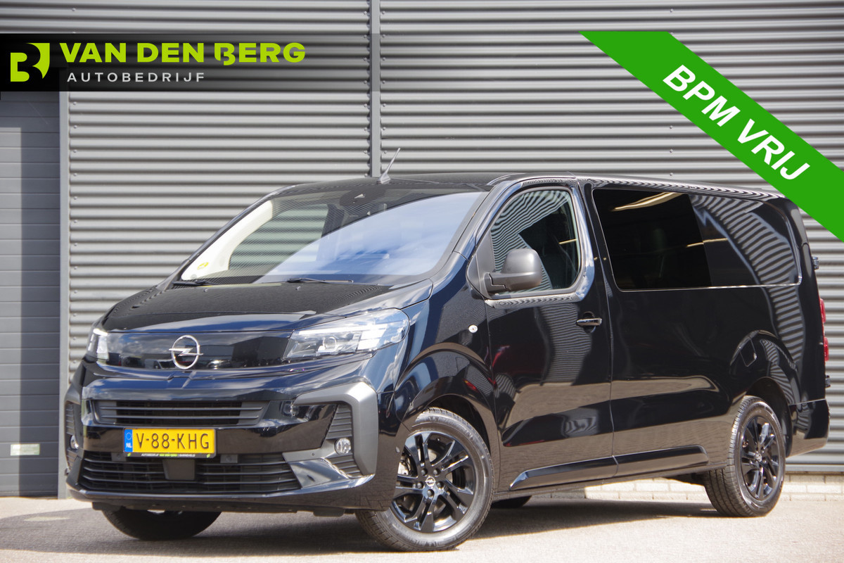 Opel Vivaro 2.0 L3 AUT. DC-5/6P, FACELIFT! LED, TREKHAAK, ADAPT. CRUISE, VIRTUAL COCKPIT, KEYLESS, CAMERA, NAVI, CLIMA, PARKEERSENSOREN, NL Opel Vivaro 2.0 L3 AUT. DC-5/6P, FACELIFT! LED, TREKHAAK, ADAPT. CRUISE, VIRTUAL COCKPIT, KEYLESS, CAMERA, NAVI, CLIMA, PARKEERSENSOREN, NL