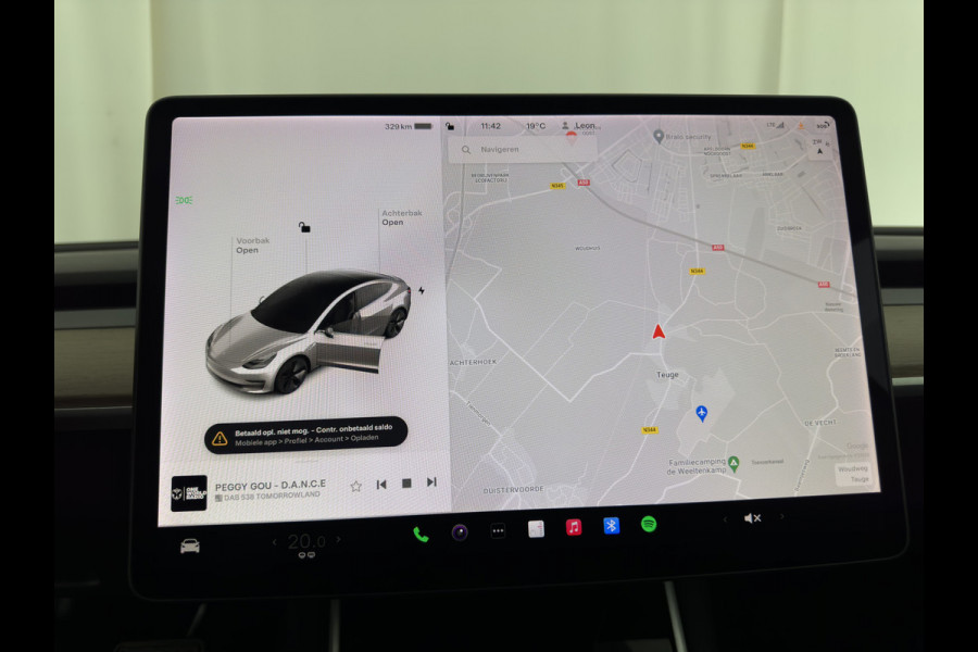 Tesla Model 3 Standard RWD Plus 60 kWh [ 3-Fase ] (INCL-BTW) Aut. *PANO | AUTO-PILOT | LUXURY-LEATHER | KEYLESS | FULL-LED | MEMORY-PACK | SURROUND-VIEW | DAB | CARPLAY | DIGI-COCKPIT | LANE-ASSIST | COMFORT-SEATS | 18"ALU*