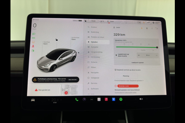 Tesla Model 3 Standard RWD Plus 60 kWh [ 3-Fase ] (INCL-BTW) Aut. *PANO | AUTO-PILOT | LUXURY-LEATHER | KEYLESS | FULL-LED | MEMORY-PACK | SURROUND-VIEW | DAB | CARPLAY | DIGI-COCKPIT | LANE-ASSIST | COMFORT-SEATS | 18"ALU*
