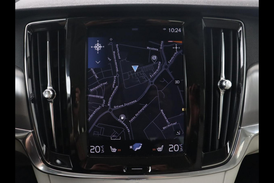 Volvo V90 2.0 D4 Momentum | Trekhaak | Carplay | Camera | Stoelverwarming | Automaat | Adaptive cruise | Pilot assist | Leder | LED | Navigatie | Head-up display