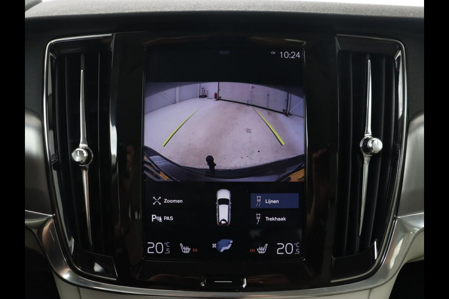 Volvo V90 2.0 D4 Momentum | Trekhaak | Carplay | Camera | Stoelverwarming | Automaat | Adaptive cruise | Pilot assist | Leder | LED | Navigatie | Head-up display