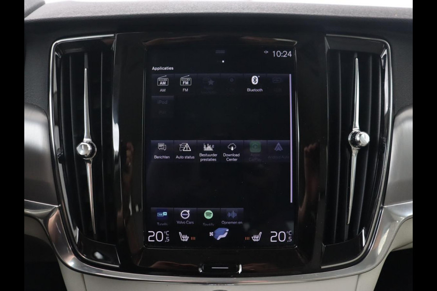 Volvo V90 2.0 D4 Momentum | Trekhaak | Carplay | Camera | Stoelverwarming | Automaat | Adaptive cruise | Pilot assist | Leder | LED | Navigatie | Head-up display