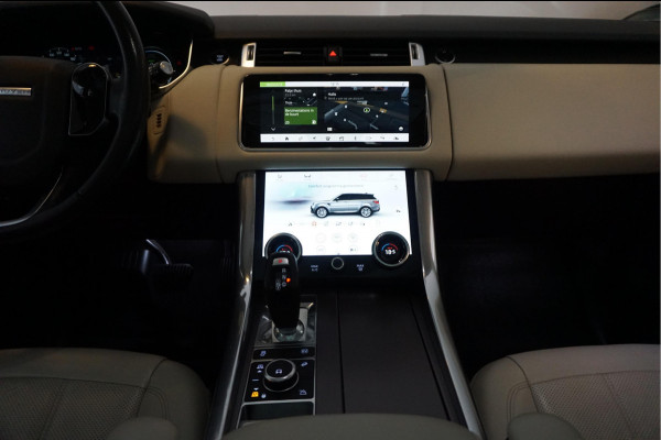 Land Rover Range Rover Sport 2.0 P400e HSE Black Optic | Ivoorwit Leder | Panoramadak | Meridian sound | Luchtvering | Apple Carplay | Virtual Cockpit 3x LED schermen |