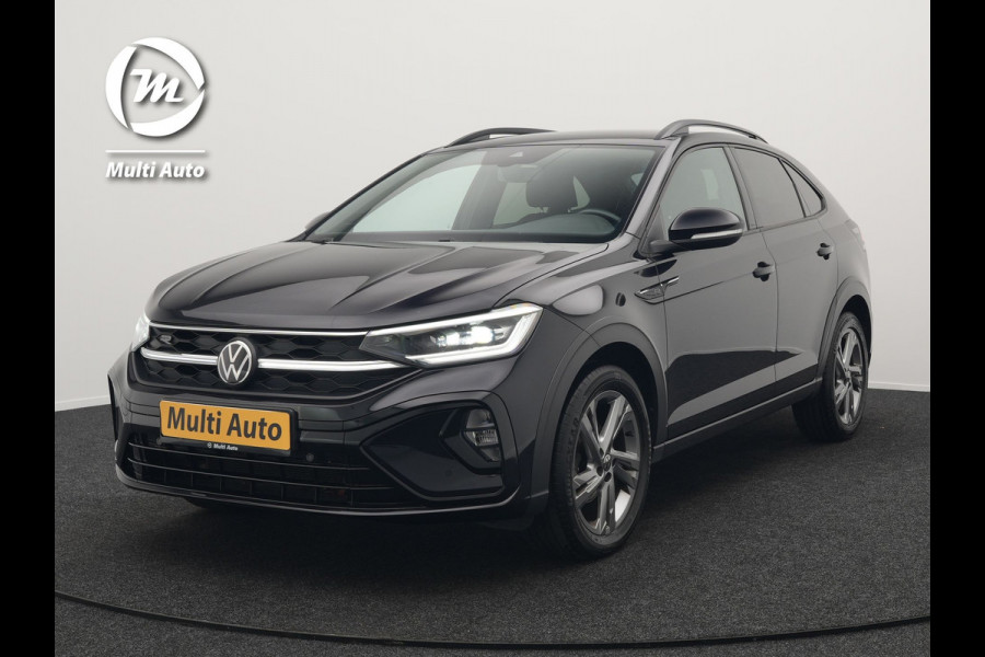 Volkswagen Taigo TSI 2 x R-Line 110pk DSG Dealer O.H | IQ Light | Adaptive Cruise | Camera | Alcantara Sportstoelen Verwarmd | Keyless | Virtual | Apple Carplay | DAB | 17"L.M |