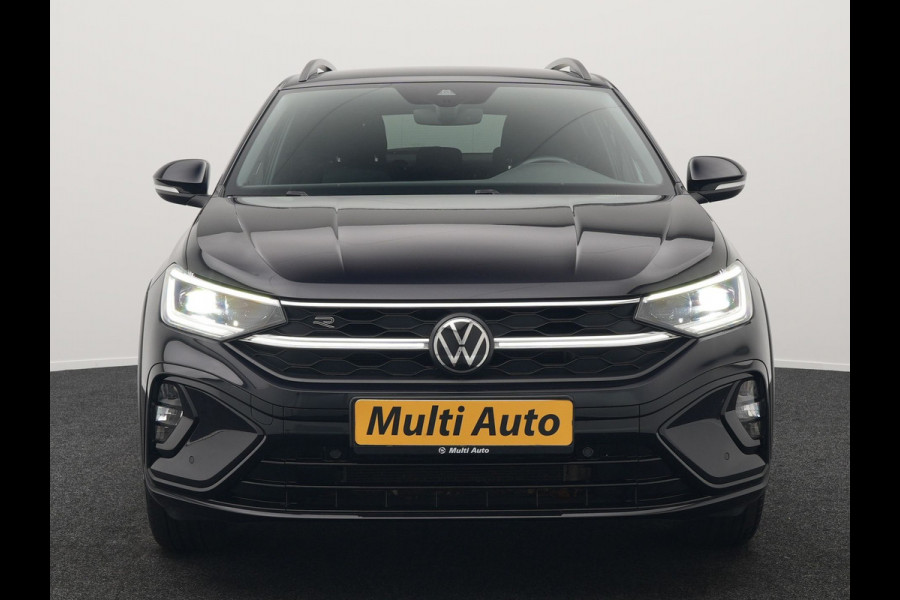 Volkswagen Taigo TSI 2 x R-Line 110pk DSG Dealer O.H | IQ Light | Adaptive Cruise | Camera | Alcantara Sportstoelen Verwarmd | Keyless | Virtual | Apple Carplay | DAB | 17"L.M |