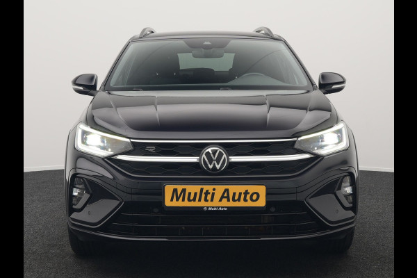 Volkswagen Taigo TSI 2 x R-Line 110pk DSG Dealer O.H | IQ Light | Adaptive Cruise | Camera | Alcantara Sportstoelen Verwarmd | Keyless | Virtual | Apple Carplay | DAB | 17"L.M |