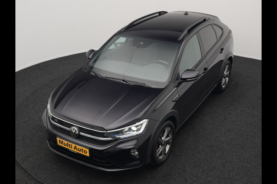 Volkswagen Taigo TSI 2 x R-Line 110pk DSG Dealer O.H | IQ Light | Adaptive Cruise | Camera | Alcantara Sportstoelen Verwarmd | Keyless | Virtual | Apple Carplay | DAB | 17"L.M |