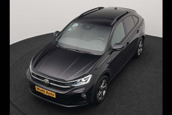 Volkswagen Taigo TSI 2 x R-Line 110pk DSG Dealer O.H | IQ Light | Adaptive Cruise | Camera | Alcantara Sportstoelen Verwarmd | Keyless | Virtual | Apple Carplay | DAB | 17"L.M |