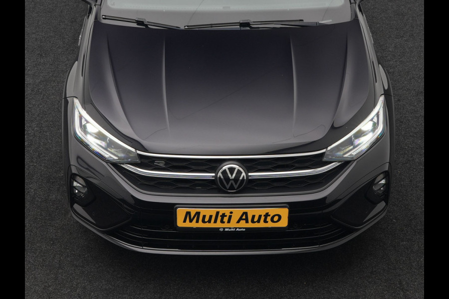 Volkswagen Taigo TSI 2 x R-Line 110pk DSG Dealer O.H | IQ Light | Adaptive Cruise | Camera | Alcantara Sportstoelen Verwarmd | Keyless | Virtual | Apple Carplay | DAB | 17"L.M |