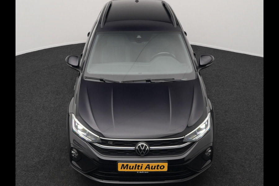 Volkswagen Taigo TSI 2 x R-Line 110pk DSG Dealer O.H | IQ Light | Adaptive Cruise | Camera | Alcantara Sportstoelen Verwarmd | Keyless | Virtual | Apple Carplay | DAB | 17"L.M |