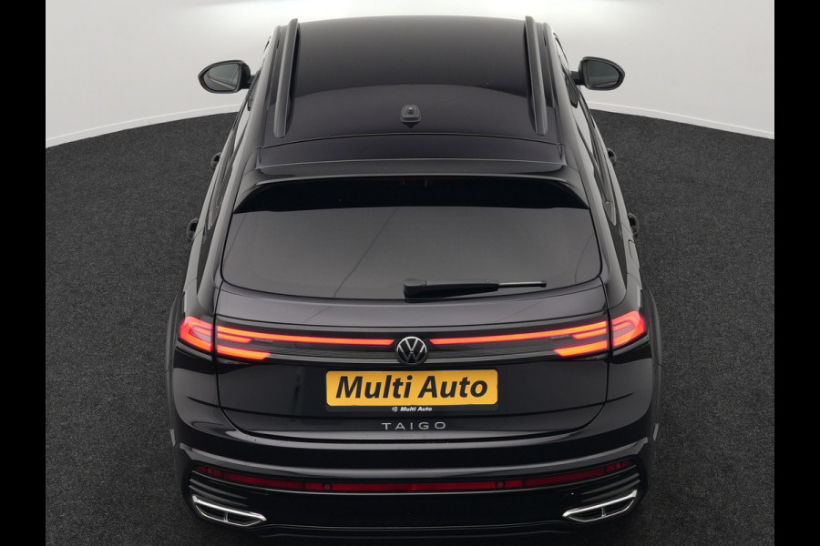 Volkswagen Taigo TSI 2 x R-Line 110pk DSG Dealer O.H | IQ Light | Adaptive Cruise | Camera | Alcantara Sportstoelen Verwarmd | Keyless | Virtual | Apple Carplay | DAB | 17"L.M |