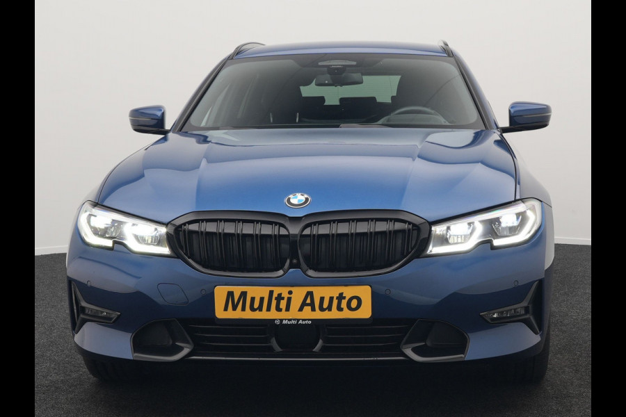 BMW 3 Serie Touring 330e Sportline Plug In Hybrid 293pk Dealer O.H PHEV | Adaptive Cruise | 360 Camera | Head Up | Laser LED | Keyless | Sportstoelen Verwarmd | M Sportstuur | 18"L.M | Apple Carplay |