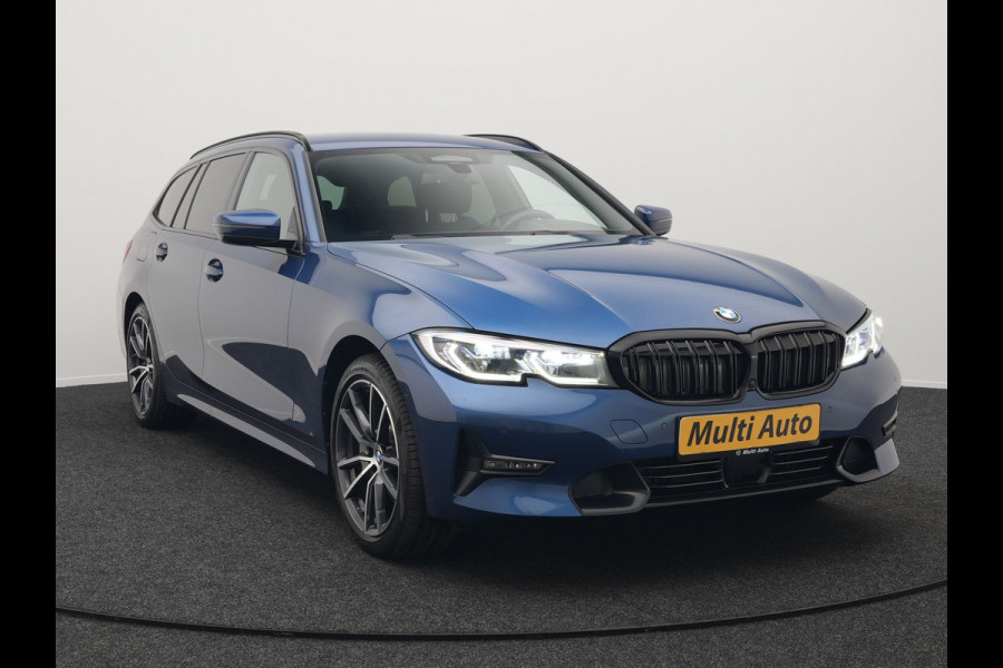 BMW 3 Serie Touring 330e Sportline Plug In Hybrid 293pk Dealer O.H PHEV | Adaptive Cruise | 360 Camera | Head Up | Laser LED | Keyless | Sportstoelen Verwarmd | M Sportstuur | 18"L.M | Apple Carplay |
