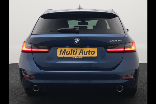 BMW 3 Serie Touring 330e Sportline Plug In Hybrid 293pk Dealer O.H PHEV | Adaptive Cruise | 360 Camera | Head Up | Laser LED | Keyless | Sportstoelen Verwarmd | M Sportstuur | 18"L.M | Apple Carplay |