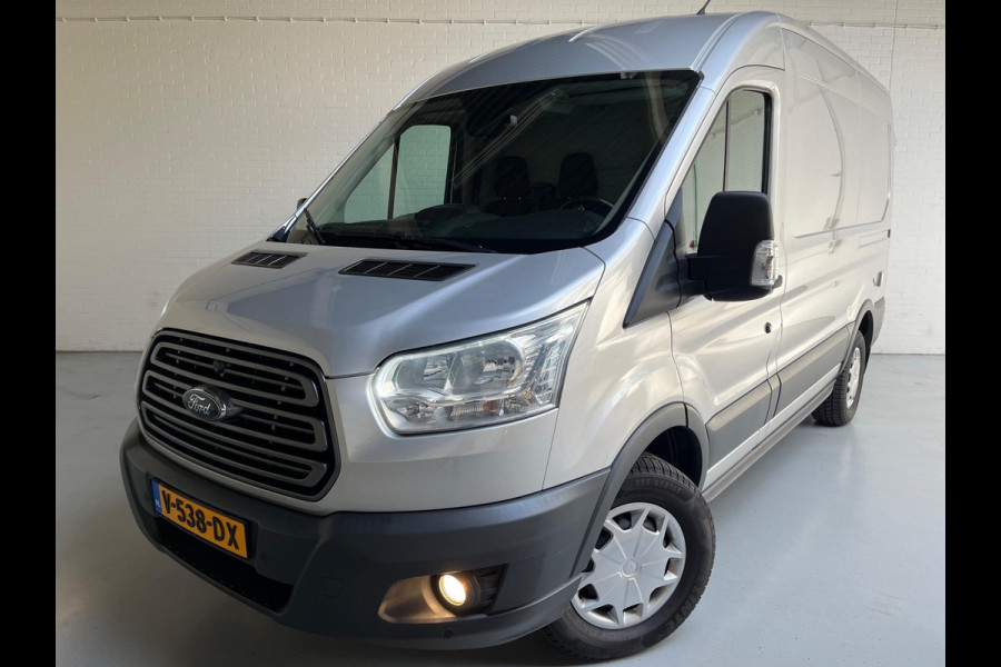 Ford Transit 350 2.0 TDCI euro6 L2H2 SERVICEWAGEN Trend 3Persoons Sortimo inrichting Airco Camera Grijs metallic RIJKLAARPRIJS!