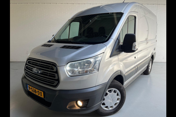 Ford Transit 350 2.0 TDCI euro6 L2H2 SERVICEWAGEN Trend 3Persoons Sortimo inrichting Airco Camera Grijs metallic RIJKLAARPRIJS!