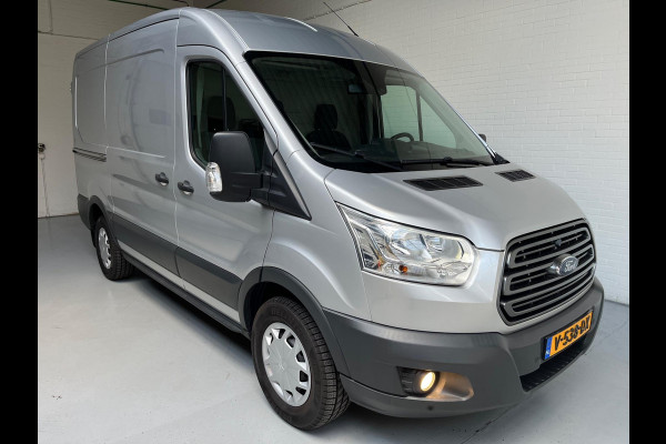Ford Transit 350 2.0 TDCI euro6 L2H2 SERVICEWAGEN Trend 3Persoons Sortimo inrichting Airco Camera Grijs metallic RIJKLAARPRIJS!