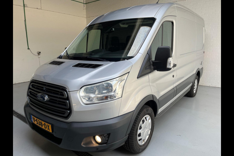 Ford Transit 350 2.0 TDCI euro6 L2H2 SERVICEWAGEN Trend 3Persoons Sortimo inrichting Airco Camera Grijs metallic RIJKLAARPRIJS!