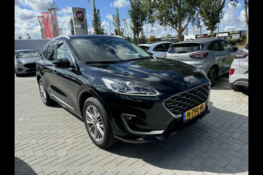 Ford Kuga 2.5 PHEV Vignale 225pk | Driver Assistance Pack | Wegklapbare Trekhaak | Winterpack | 1.500kg Trekgewicht | Slechts 22.000km |