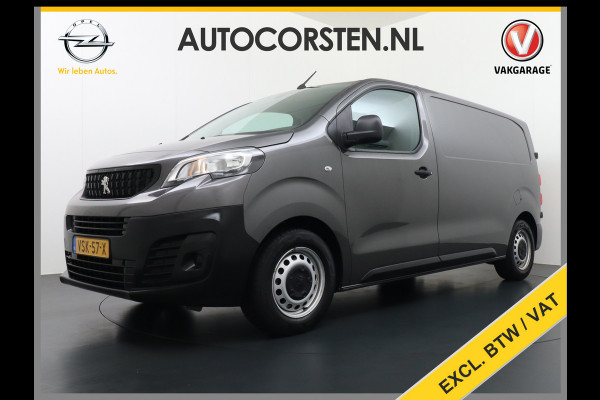 Peugeot Expert 1.5HDI 101PK Airco Cruise Control Trekhaak Regensensor Premium Schuifdeur Betonplex Vloer Wandbetimmering Euro 6
