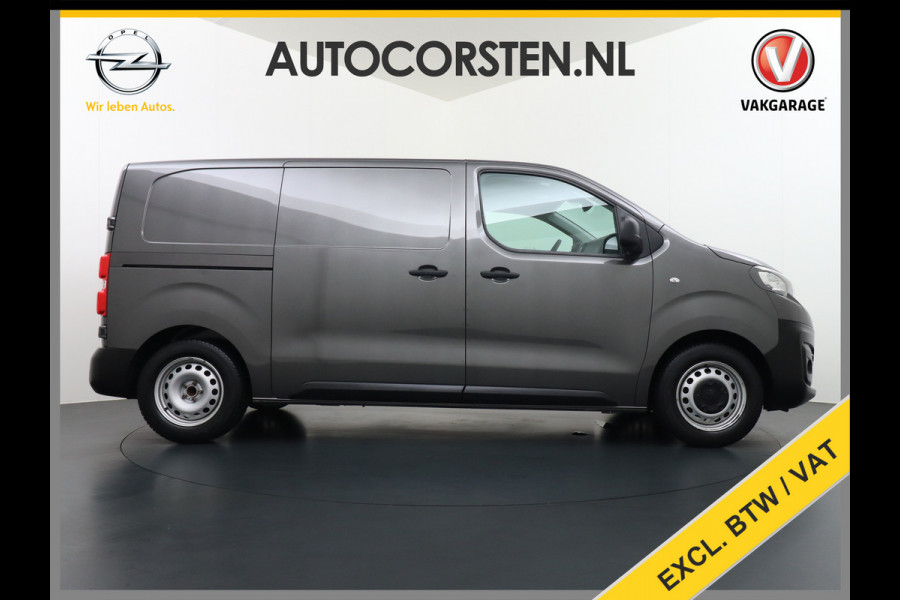 Peugeot Expert 1.5HDI 101PK Airco Cruise Control Trekhaak Regensensor Premium Schuifdeur Betonplex Vloer Wandbetimmering Euro 6