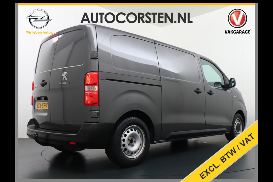 Peugeot Expert 1.5HDI 101PK Airco Cruise Control Trekhaak Regensensor Premium Schuifdeur Betonplex Vloer Wandbetimmering Euro 6