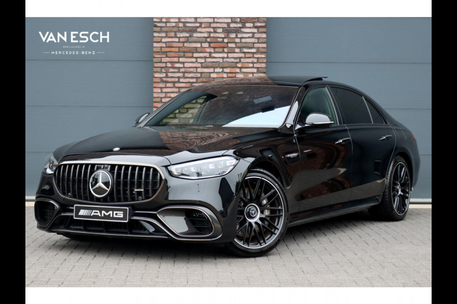 Mercedes-Benz S-Klasse AMG 63 S E Performance Aut9 | 802pk | Achterasbesturing | Distronic+ | Carbon | HUD | Chauffeurspakket | Entertainmentpakket Achter | Stoelventilatie V+A | Vlakkenverwarming | Zonweringspakket |