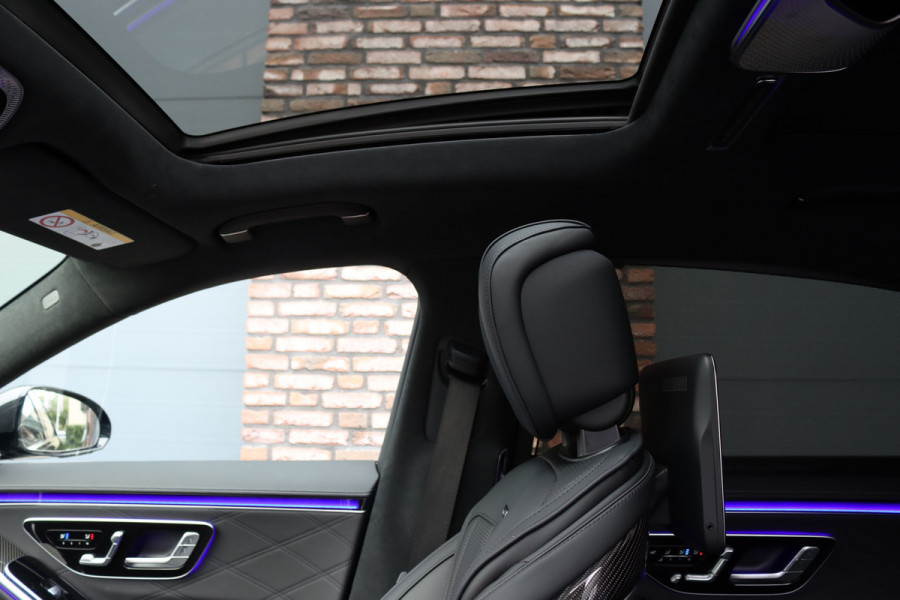 Mercedes-Benz S-Klasse AMG 63 S E Performance Aut9 | 802pk | Achterasbesturing | Distronic+ | Carbon | HUD | Chauffeurspakket | Entertainmentpakket Achter | Stoelventilatie V+A | Vlakkenverwarming | Zonweringspakket |