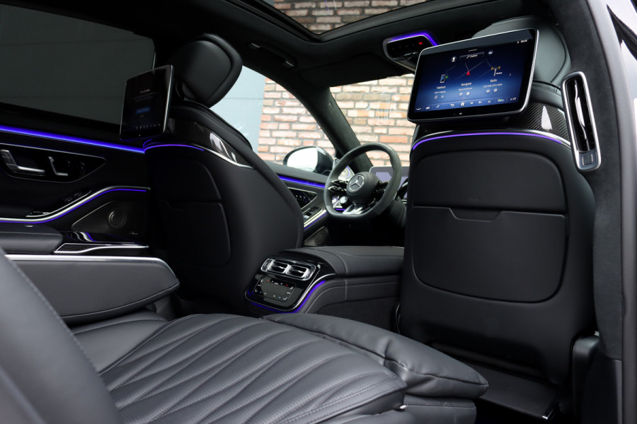 Mercedes-Benz S-Klasse AMG 63 S E Performance Aut9 | 802pk | Achterasbesturing | Distronic+ | Carbon | HUD | Chauffeurspakket | Entertainmentpakket Achter | Stoelventilatie V+A | Vlakkenverwarming | Zonweringspakket |
