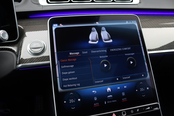 Mercedes-Benz S-Klasse AMG 63 S E Performance Aut9 | 802pk | Achterasbesturing | Distronic+ | Carbon | HUD | Chauffeurspakket | Entertainmentpakket Achter | Stoelventilatie V+A | Vlakkenverwarming | Zonweringspakket |