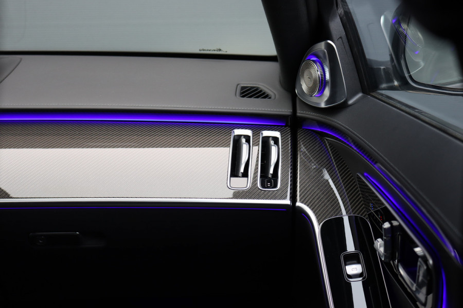 Mercedes-Benz S-Klasse AMG 63 S E Performance Aut9 | 802pk | Achterasbesturing | Distronic+ | Carbon | HUD | Chauffeurspakket | Entertainmentpakket Achter | Stoelventilatie V+A | Vlakkenverwarming | Zonweringspakket |