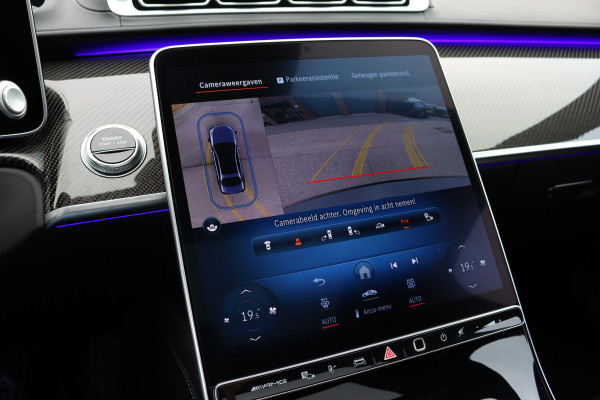 Mercedes-Benz S-Klasse AMG 63 S E Performance Aut9 | 802pk | Achterasbesturing | Distronic+ | Carbon | HUD | Chauffeurspakket | Entertainmentpakket Achter | Stoelventilatie V+A | Vlakkenverwarming | Zonweringspakket |