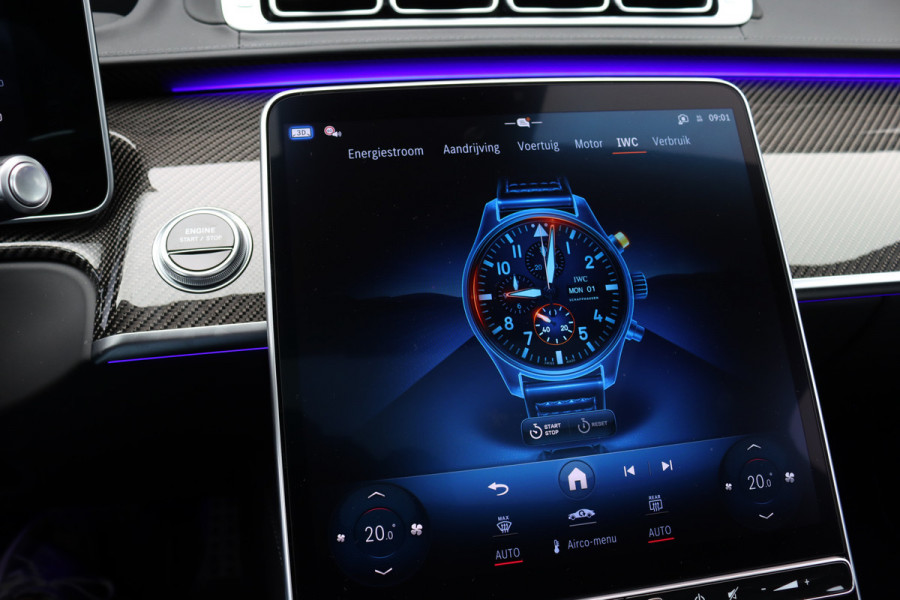 Mercedes-Benz S-Klasse AMG 63 S E Performance Aut9 | 802pk | Achterasbesturing | Distronic+ | Carbon | HUD | Chauffeurspakket | Entertainmentpakket Achter | Stoelventilatie V+A | Vlakkenverwarming | Zonweringspakket |