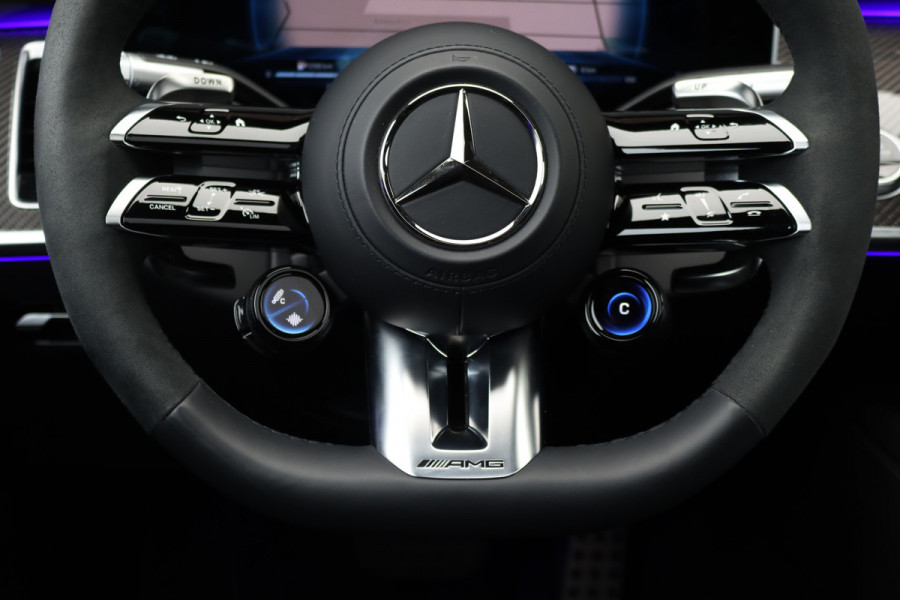 Mercedes-Benz S-Klasse AMG 63 S E Performance Aut9 | 802pk | Achterasbesturing | Distronic+ | Carbon | HUD | Chauffeurspakket | Entertainmentpakket Achter | Stoelventilatie V+A | Vlakkenverwarming | Zonweringspakket |