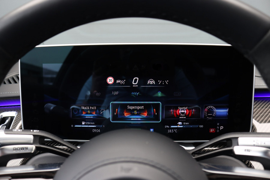 Mercedes-Benz S-Klasse AMG 63 S E Performance Aut9 | 802pk | Achterasbesturing | Distronic+ | Carbon | HUD | Chauffeurspakket | Entertainmentpakket Achter | Stoelventilatie V+A | Vlakkenverwarming | Zonweringspakket |
